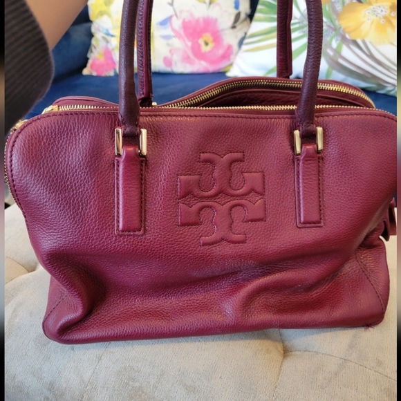 Tory Burch red leather bag - Picture 4 of 4